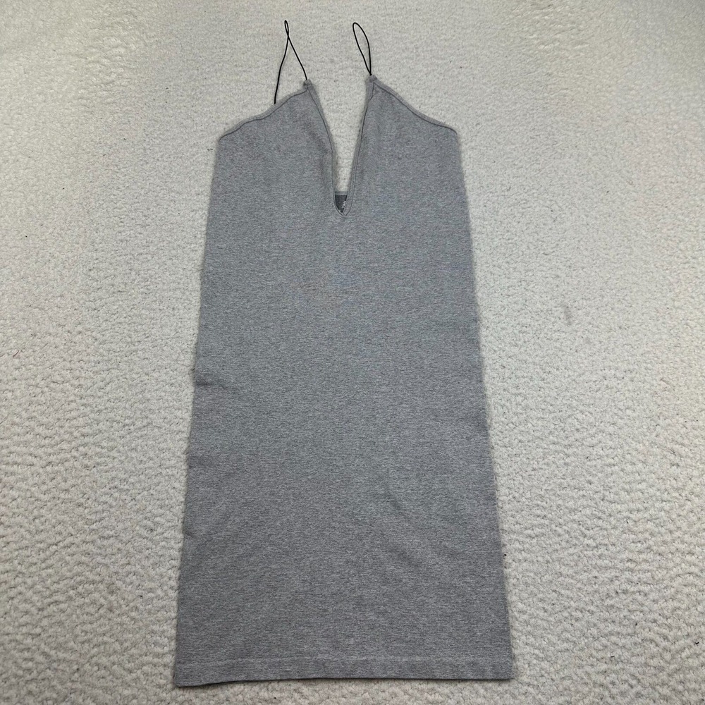 Intimately Free People Dress Women XS Seamless Mini Slip Bodycon Sleeveless Gray